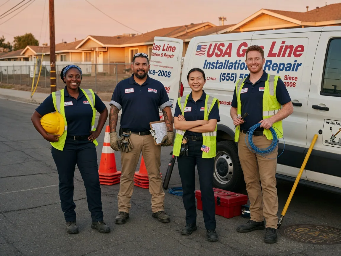 Gas Line Installation company in Coyle, OK